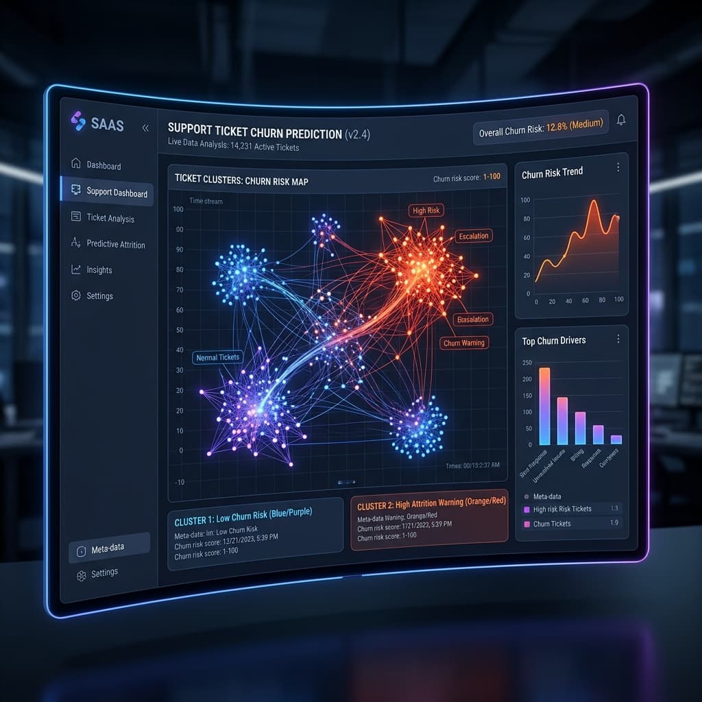 How to Turn Support Ticket Patterns into Churn Predictions